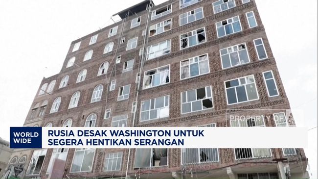 Video: AS Serang Houthi di Yaman, 53 Orang Tewas