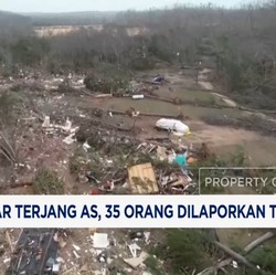 Video: Badai Besar Terjang AS, 35 Orang Dilaporkan Tewas