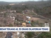 Video: Badai Besar Terjang AS, 35 Orang Dilaporkan Tewas