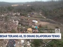 Video: Badai Besar Terjang AS, 35 Orang Dilaporkan Tewas
