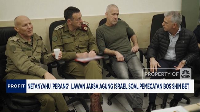 Netanyahu Vs Jaksa Agung Israel Soal Pemecatan Bos Shin Bet