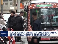Video: Susul AS & China, Uji Coba Bus Tanpa Sopir di Barcelona
