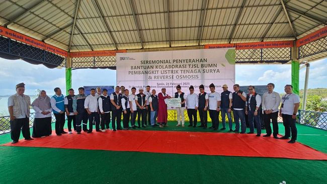 Kolaborasi PTPP Hadirkan PLTS dan Reverse Osmosis di Batam