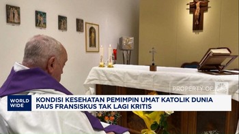 Video: Vatikan Sebut Kondisi Kesehatan Paus Fransiskus Tak Lagi Kritis