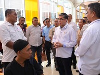 Menaker Datangi Pabrik Sritex di Sukoharjo, Beri Update Investor Baru