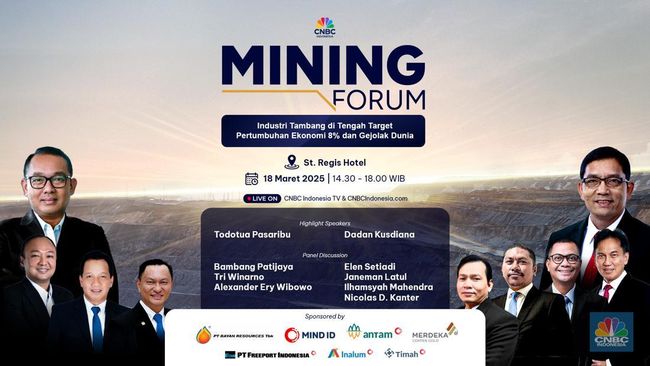 Live Now! Kupas Potensi Sektor Tambang di Tengah Gejolak Ekonomi