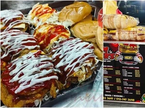 PNS Ini Rela Jualan Burger Kaki Lima hingga Dini Hari demi Beli Rumah