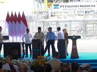 Pabrik Milik Freeport Cetak 50 Ton Emas Batangan, Ini Pembelinya..