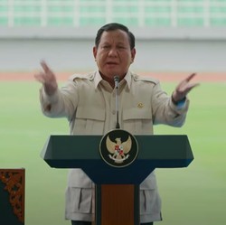 Prabowo: Indonesia Harus Masuk Piala Dunia, Itu Tekad Kita!