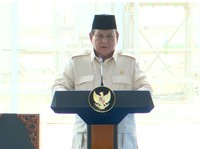 Prabowo Resmikan Pabrik Emas Freeport, Cerita Makna 08 Bagi Hidupnya