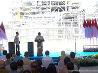 Sah! Prabowo Resmikan Pabrik Penghasil 50 Ton Emas Senilai Rp10 T