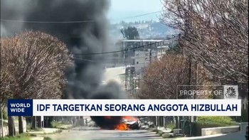 Video: Roket Israel Serang Kota Borj Al-Mloukin Lebanon