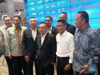 Dasco dan Anggota DPR Datangi BEI, Misbakhun: Tak Ada Kepanikan
