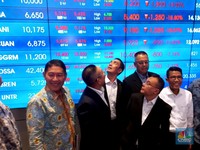 Momen Dasco dan Anggota DPR Datangi BEI Saat IHSG Bergejolak