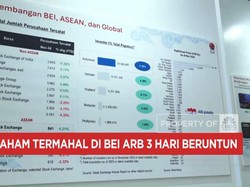 Video: DCII, Saham Termahal di BEI Anjlok 20% Selama 3 Hari Beruntun