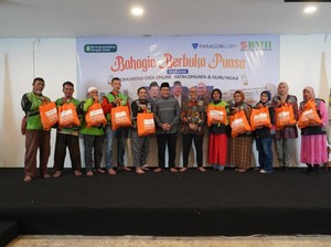 Baitul Maal Hidayatullah Gelar Buka Puasa Bersama Ojol Hingga Guru Ngaji