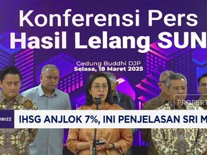 Video: IHSG Anjlok 7%, Ini Penjelasan Sri Mulyani