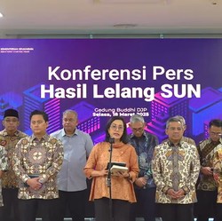 Surat Utang RI Diburu Asing Saat IHSG Anjlok, Sri Mulyani Raup Rp 28 T