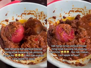 Niat Beli Rendang Daging, Wanita Ini Malah Dapat Rendang Bawang