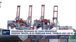 Video: Permintaan AS Naik, Ekspor Tekstil RI Tembus USD 1,02 Miliar