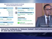Video: Realisasi Investasi Hilirisasi Tambang Capai Rp407,8 di 2024