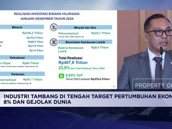 Video: Realisasi Investasi Hilirisasi Tambang Capai Rp407,8 di 2024