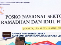 Video: Satgas Rafi Energi Dibuka, Konsumsi BBM Diramal Naik di Lebaran