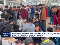 Video: Drone Israel Serang Gaza, 5 Orang Tewas Saat Siapkan Buka Puasa