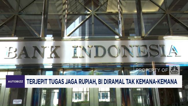 Terjepit Tugas Jaga Rupiah, BI Diramal Tak Kemana-Kemana