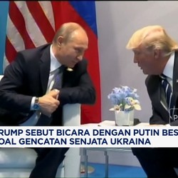 Video: Bahas Soal Gencatan Senjata Ukraina, Trump Bakal Hubungi Putin