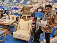 Ikuti Ajang Ini, Pengusaha Seni Ukir Jepara Tembus Pasar Global