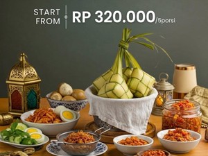5 Tempat Beli Online Paket Ketupat Lebaran Berlauk Lengkap