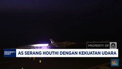 Video: AS Serang Houthi Lewat Udara