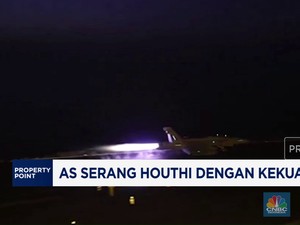 Video: AS Serang Houthi Lewat Udara