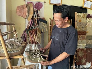 Upaya Sepatu Dahon Pangandaran Melenggang ke Pasar Dunia