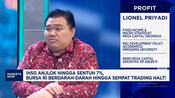 Video: Bukti Sentimen Domestik Jadi Sebab Utama IHSG Koreksi Tajam 7%