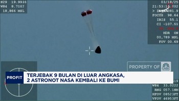 Video: Terjebak 9 Bulan di Luar Angkasa, 2 Astronot NASA Balik Ke Bumi