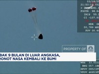 Video: Terjebak 9 Bulan di Luar Angkasa, 2 Astronot NASA Balik Ke Bumi