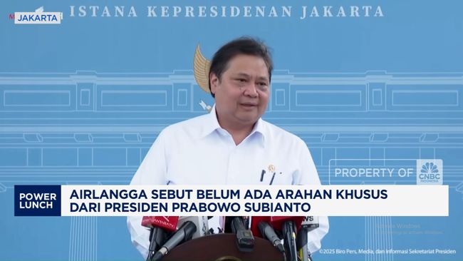 Video: IHSG Sempat Koreksi Tajam, Airlangga: Fundamental RI Masih Baik