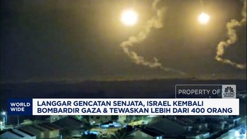 Video: Israel Kembali Bombardir Gaza & Tewaskan Lebih Dari 400 Orang