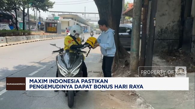 Video: Maxim Tegaskan Pengemudinya Dapat Bonus Hari Raya