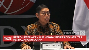  Pasar Saham Bergejolak, OJK Sahkan 