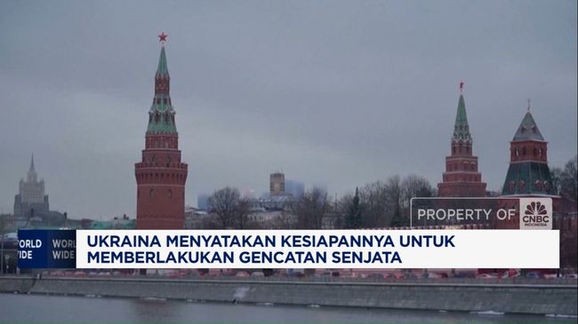 Video: Ukraina Siap Berlakukan Gencatan Senjata Dengan Rusia