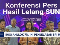 Video: Sri Mulyani Pamer SUN Laku Keras Saat IHSG Jeblok