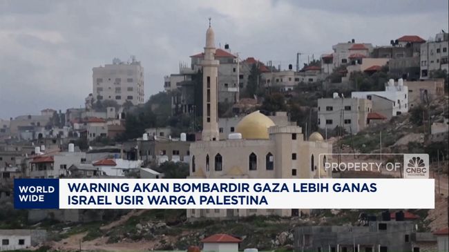 Ancam Bombardir Gaza Lebih Ganas, Israel Usir Warga Palestina