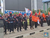 Gagal Temui Menaker Hari Ini, Demo Buruh Protes Badai PHK Bakal Lanjut