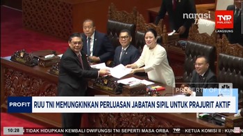 Video: DPR RI Resmi Sahkan Revisi UU TNI Meski Menuai Kritik Publik