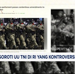 Video: Media Asing Soroti UU TNI di RI yang Kontroversial