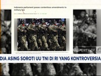 Video: Media Asing Soroti UU TNI di RI yang Kontroversial
