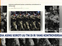 Video: Media Asing Soroti UU TNI di RI yang Kontroversial
